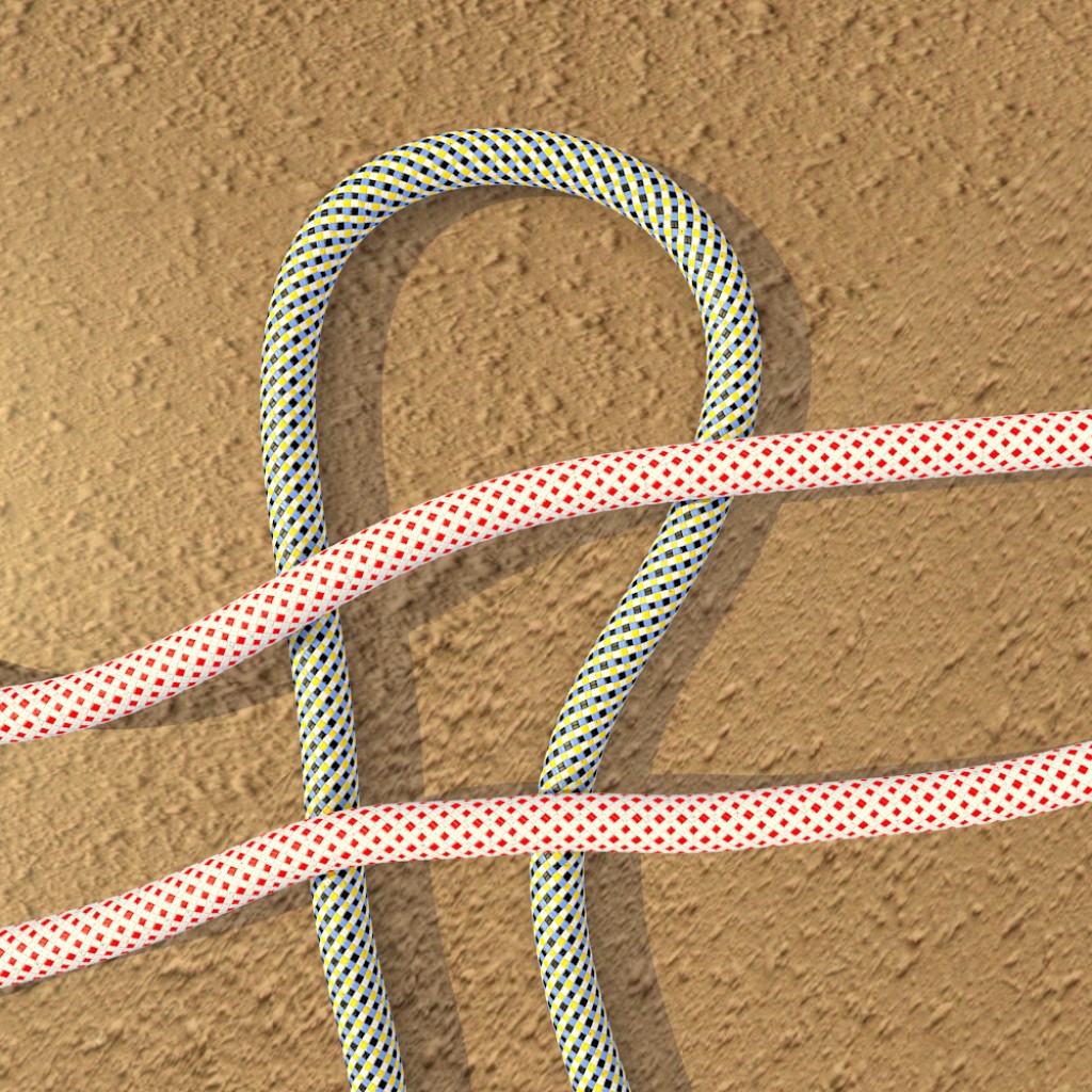 Modern kernmantle climbing rope preview image 3